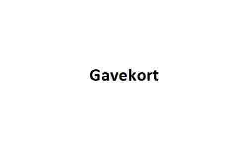 Gavekort